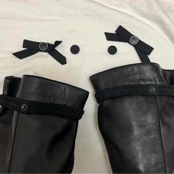 Fornarina Black Leather Boots size 39 - Picture 8 of 17